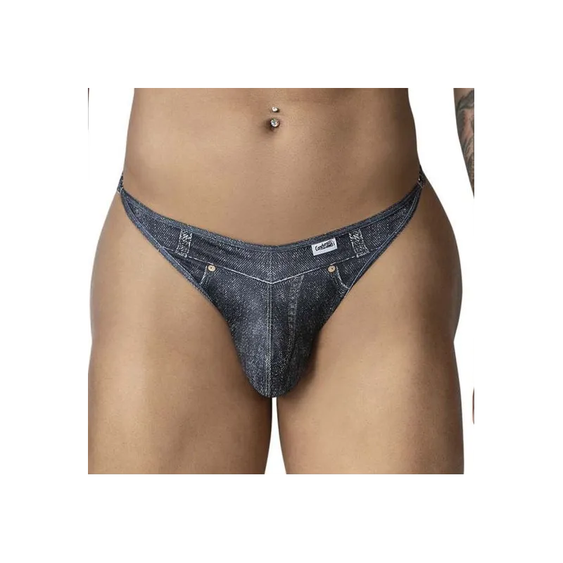 CandyMan String Cowboy Denim Noir